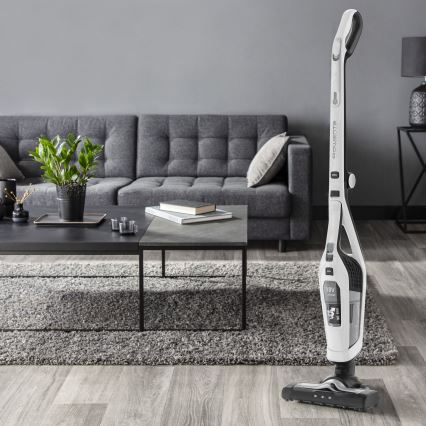 Rowenta - Aspiradora de varilla DUAL FORCE 2EN1 100W/18V 2500 mAh blanco