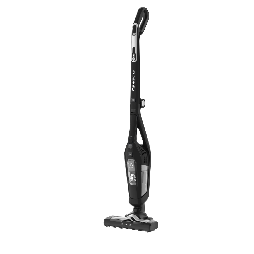 Rowenta - Aspiradora de varilla DUAL FORCE 2EN1 100W/18V 2500 mAh negro
