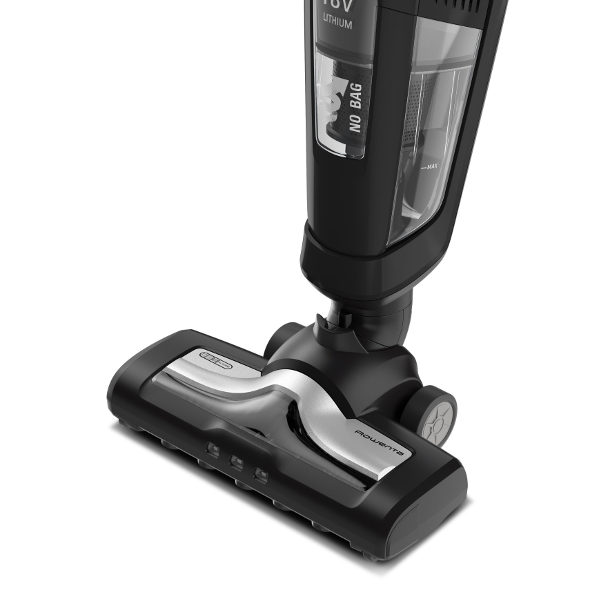 Rowenta - Aspiradora de varilla DUAL FORCE 2EN1 100W/18V 2500 mAh negro