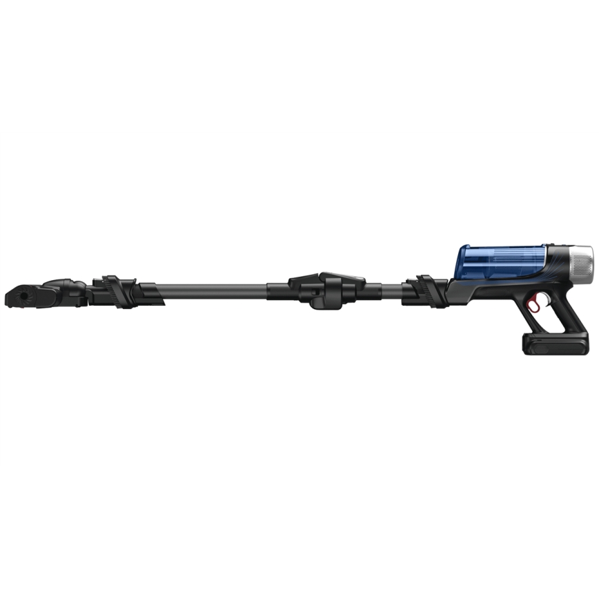 Rowenta - Aspiradora de varilla con fregona X-FORCE FLEX ANIMAL AQUA AUTO 4en1 250W/25,2V 2500 mAh negro/azul