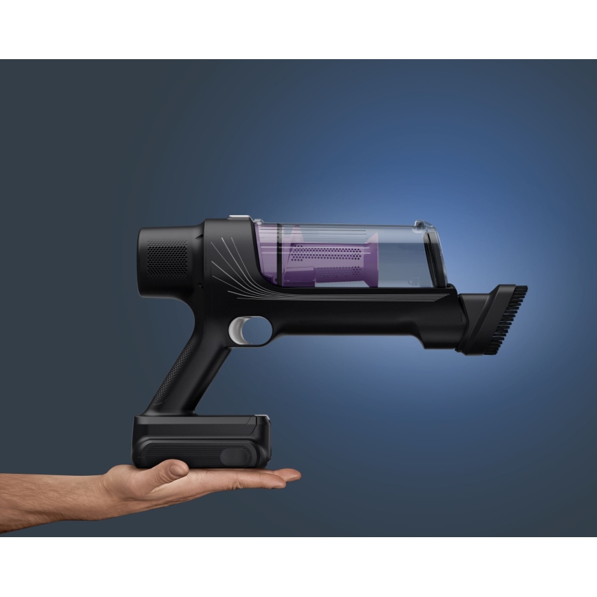 Rowenta - Aspiradora de varilla X-PERT 2en1 140W/18V 2500 mAh morada