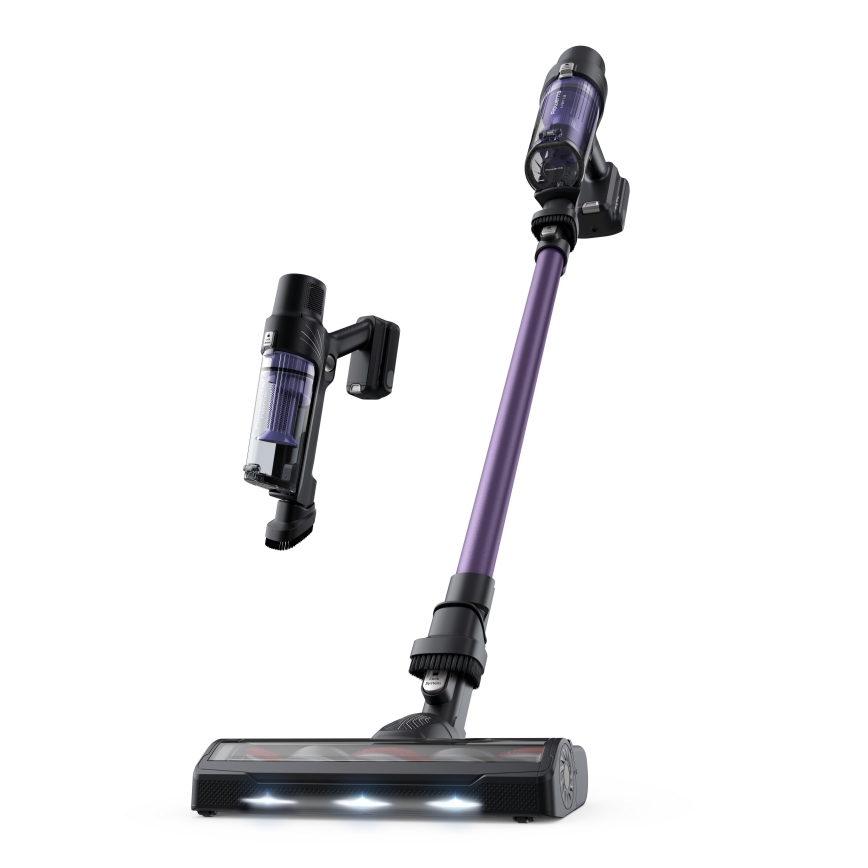 Rowenta - Aspiradora de varilla X-PERT 2en1 140W/18V 2500 mAh morada