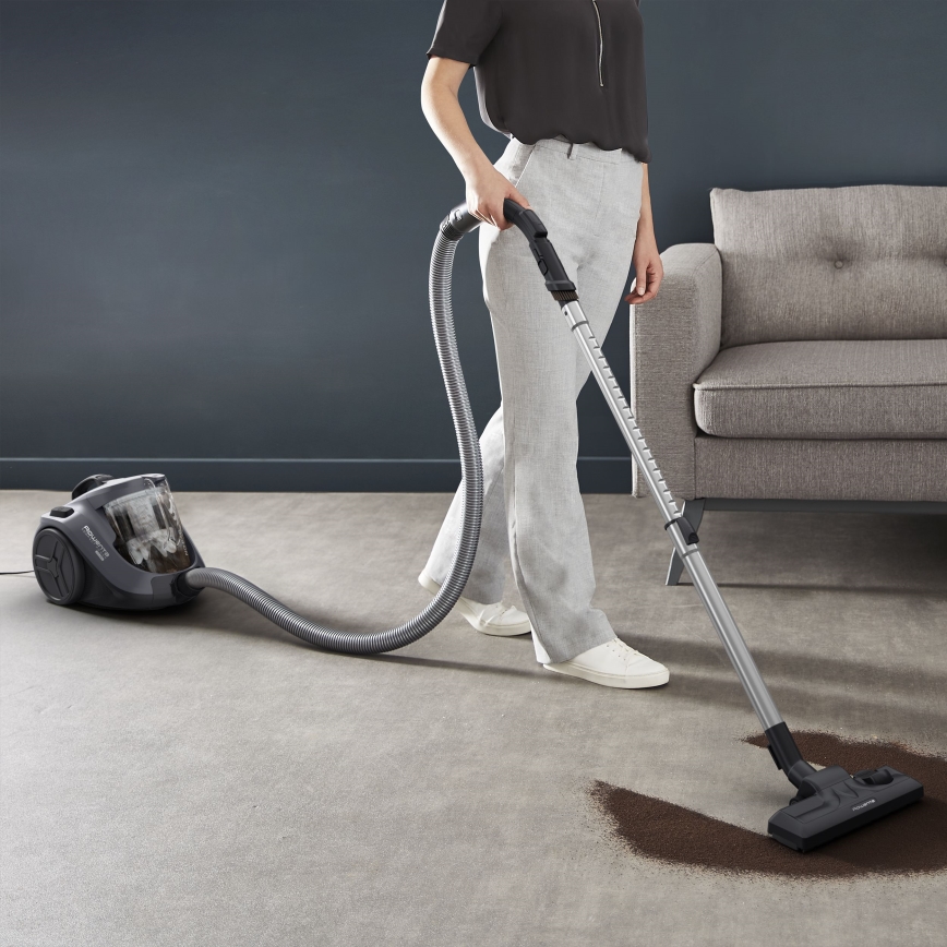 Rowenta - Aspiradora sin bolsa COMPACT POWER 1,5l 750W/230V gris