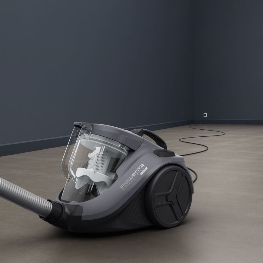 Rowenta - Aspiradora sin bolsa COMPACT POWER 1,5l 750W/230V gris