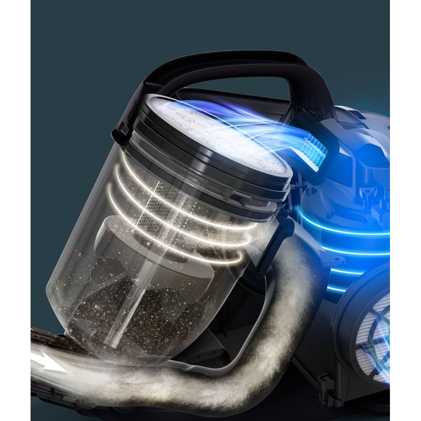 Rowenta - Aspiradora sin bolsa COMPACT POWER 1,5l 750W/230V gris
