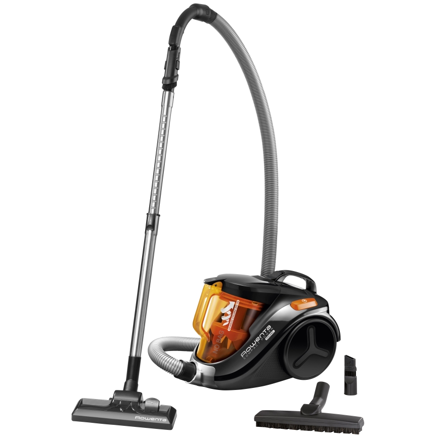 Rowenta - Aspiradora sin bolsa COMPACT POWER 1,5l 750W/230V negro/naranja