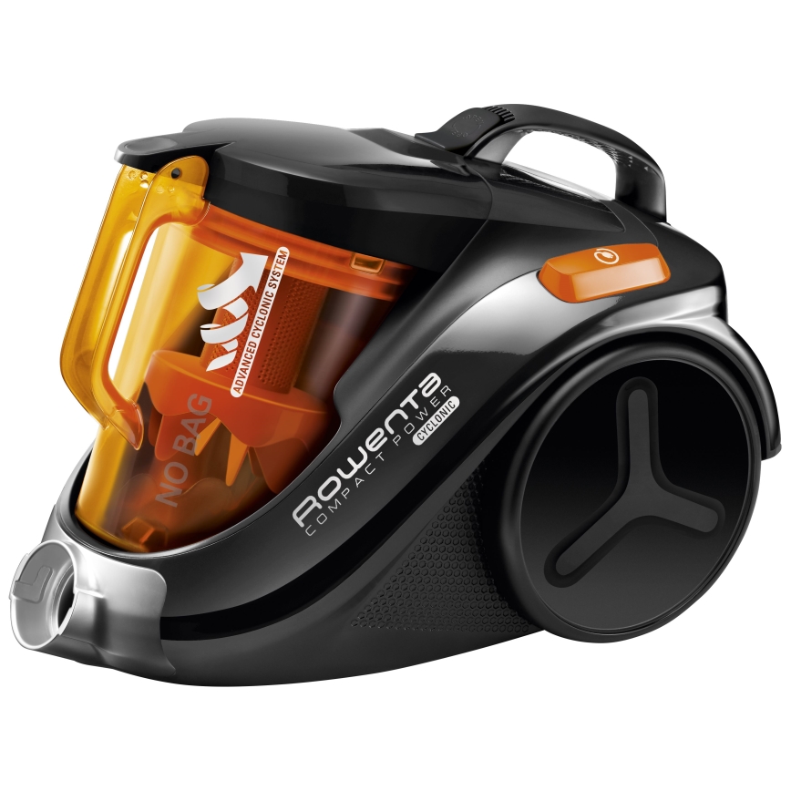 Rowenta - Aspiradora sin bolsa COMPACT POWER 1,5l 750W/230V negro/naranja