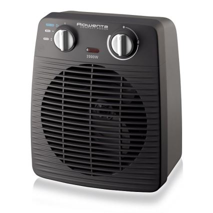 Rowenta - Convector eléctrico COMPACT POWER 1000/2000W/230V termostato