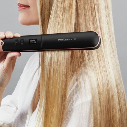 Rowenta - Plancha de pelo con pantalla LCD EXPRESS SHINE 39W/230V