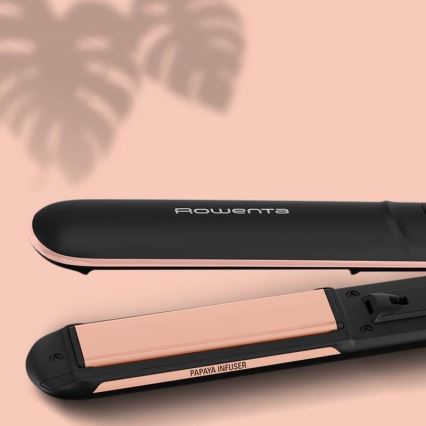 Rowenta - Plancha de pelo con pantalla LCD EXPRESS SHINE 39W/230V