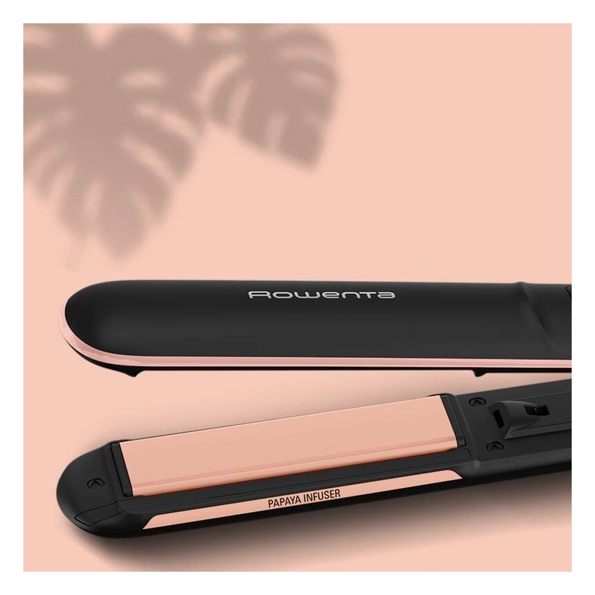 Rowenta - Plancha de pelo con pantalla LCD EXPRESS SHINE 39W/230V