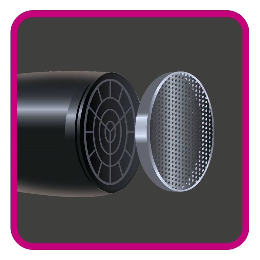 Rowenta - Secador de pelo KARL LAGERFELD STUDIO DRY 2100W/230V negro