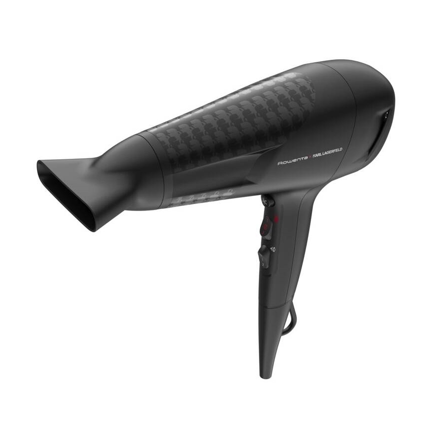 Rowenta - Secador de pelo KARL LAGERFELD STUDIO DRY 2100W/230V negro