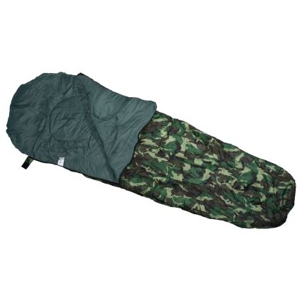 Saco de dormir momia camuflaje