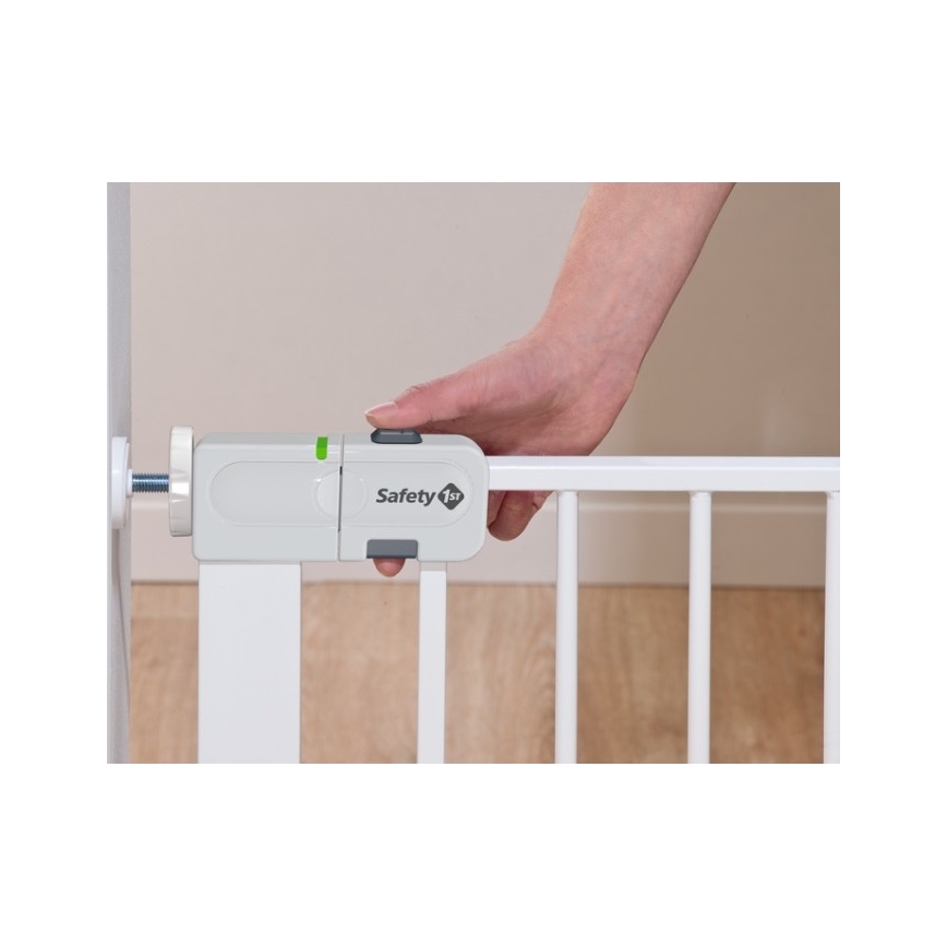 Safety 1st - Barrera de seguridad AUTO CLOSE blanco