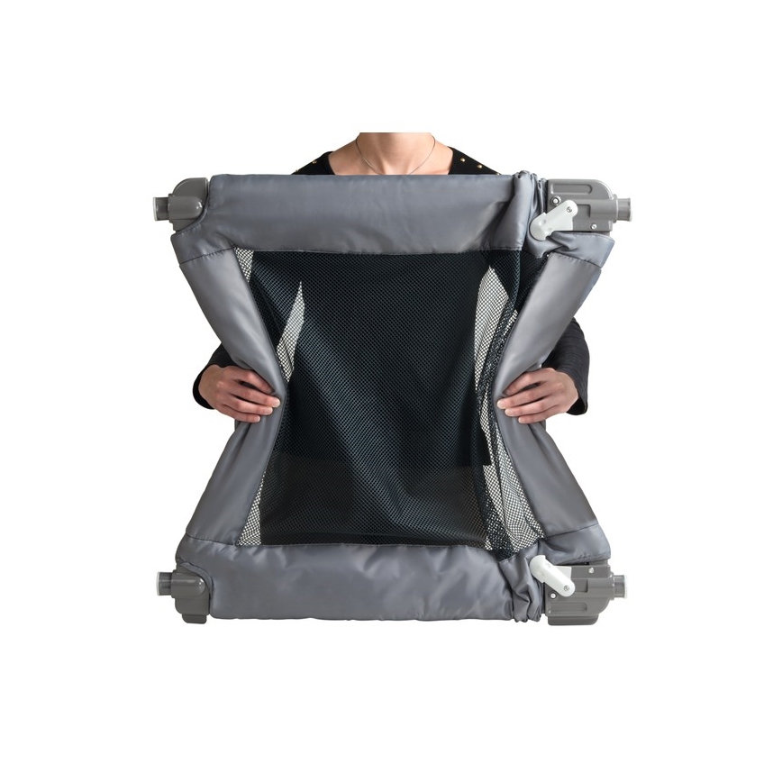 Safety 1st - Barrera de seguridad de viaje TRAVEL SAFETY gris