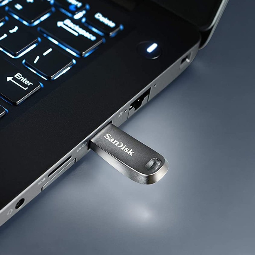 Sandisk - Unidad flash de metal Ultra Luxe USB 3.0 256GB