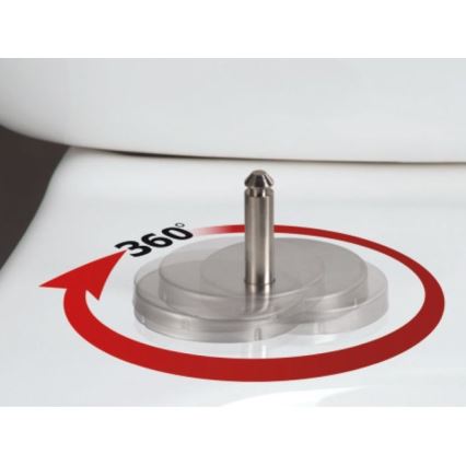 Sapho - Asiento de inodoro LISA SoftClose blanco