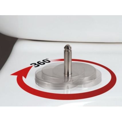 Sapho - Asiento de inodoro SoftClose EDITA blanco