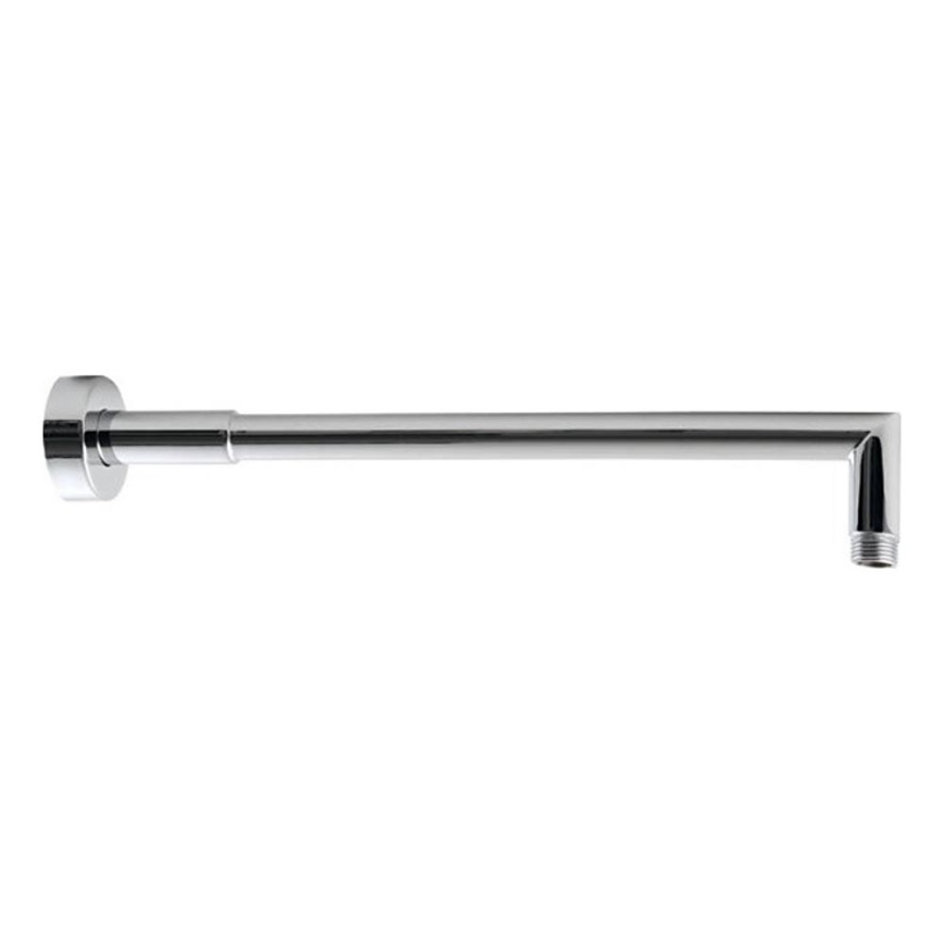 Sapho - Brazo de ducha redondeado 38 cm cromo brillante