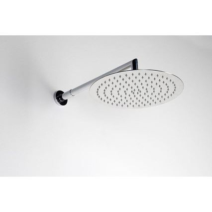 Sapho - Brazo de ducha redondeado 38 cm cromo brillante
