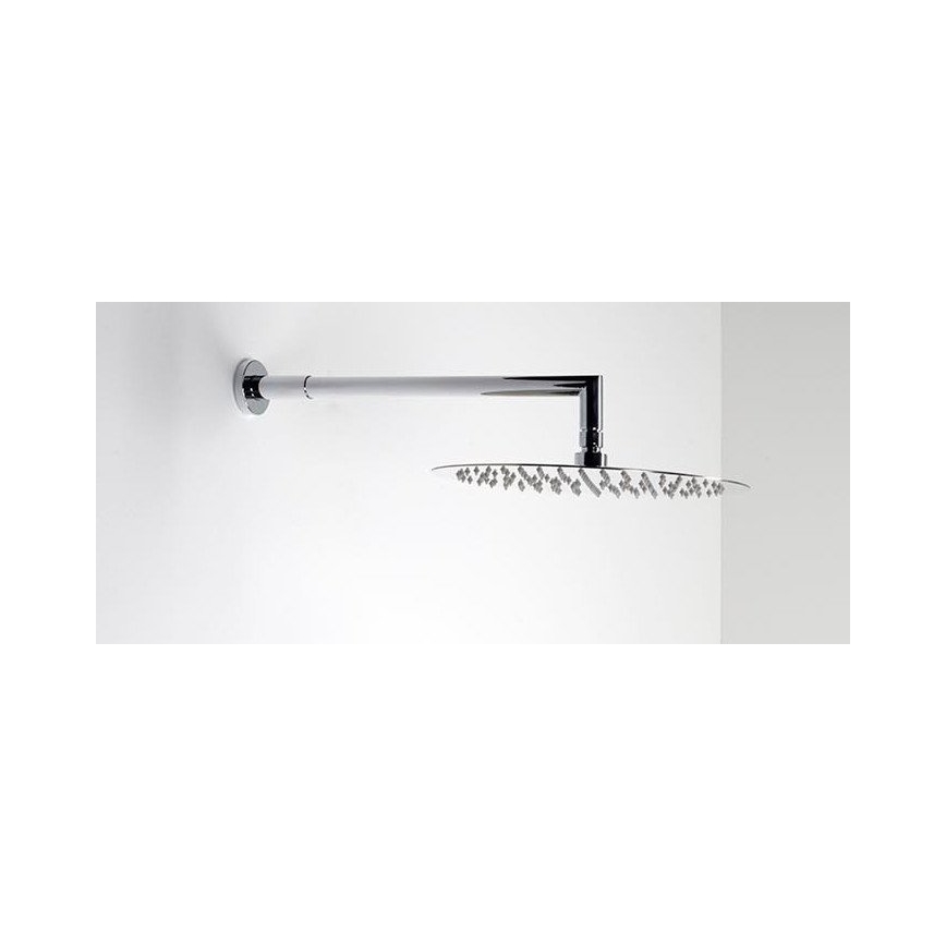 Sapho - Brazo de ducha redondeado 38 cm cromo brillante