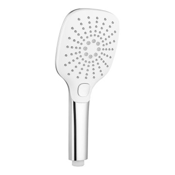 Sapho - Ducha de mano con botón cromo brillante