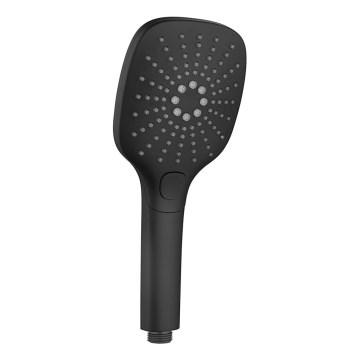 Sapho - Ducha de mano con botón mate negro