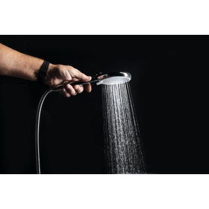 Sapho - Ducha de mano con modo de aclarado cromo brillante