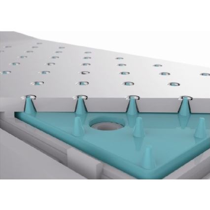 Sapho - Ducha de mano con sistema de autolimpieza cromo brillante