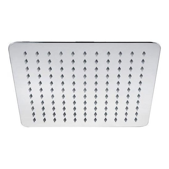 Sapho - Ducha de techo SLIM 25x25 cm acero inoxidable pulido