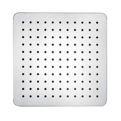 Sapho - Ducha de techo SLIM 25x25 cm acero inoxidable pulido