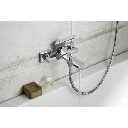 Sapho - Grifo de bañera CUBEMIX cromo brillante