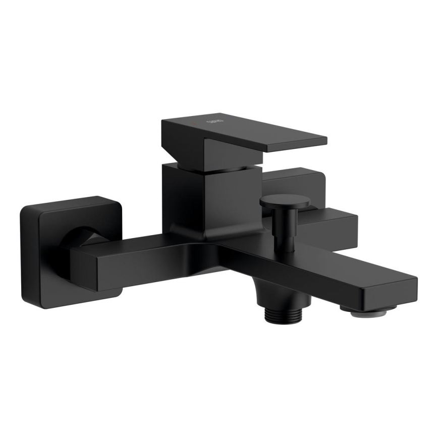 Sapho - Grifo de bañera CUBEMIX mate negro