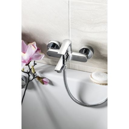 Sapho - Grifo de bañera PAX cromo brillante