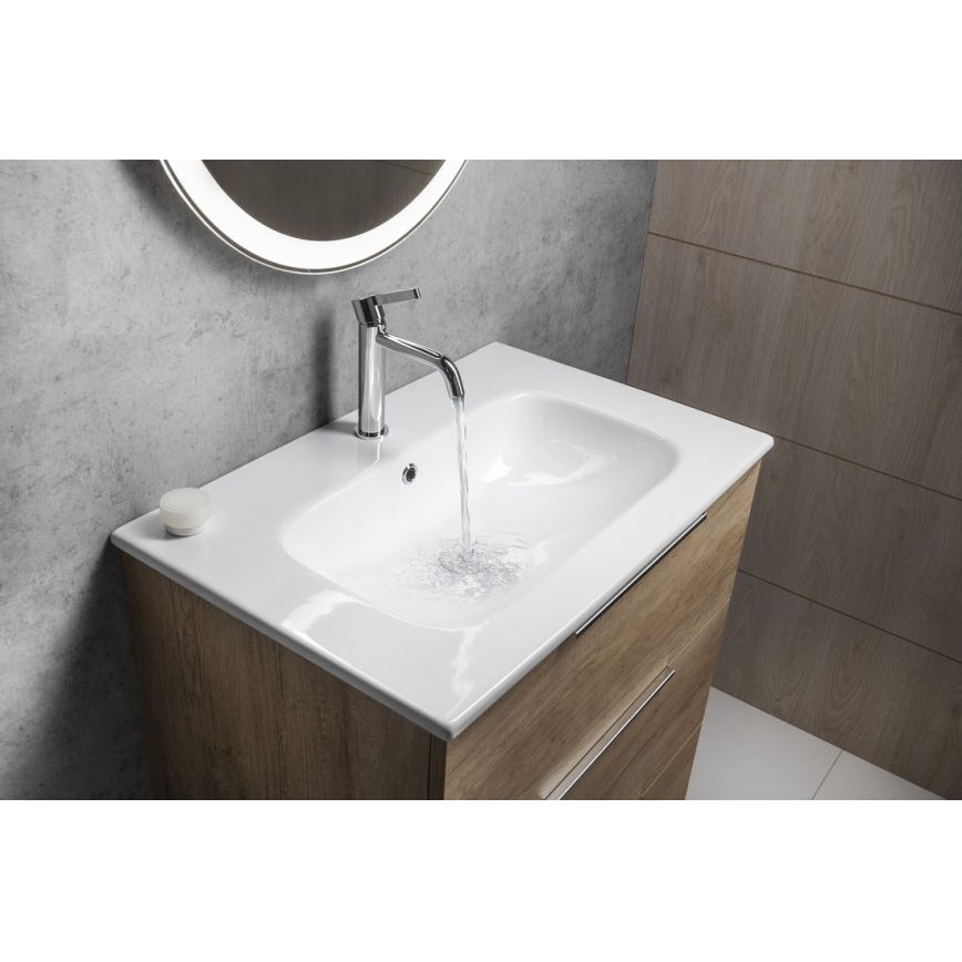 Sapho - Grifo de lavabo ICONIC 18,7 cm cromo brillante