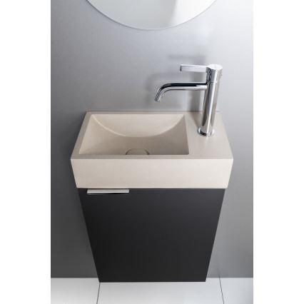 Sapho - Grifo de lavabo ICONIC 18,7 cm cromo brillante