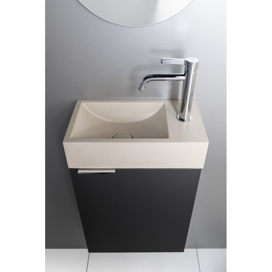 Sapho - Grifo de lavabo ICONIC 18,7 cm cromo brillante