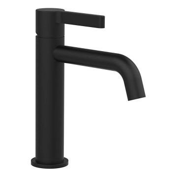 Sapho - Grifo de lavabo ICONIC 18,7 cm mate negro