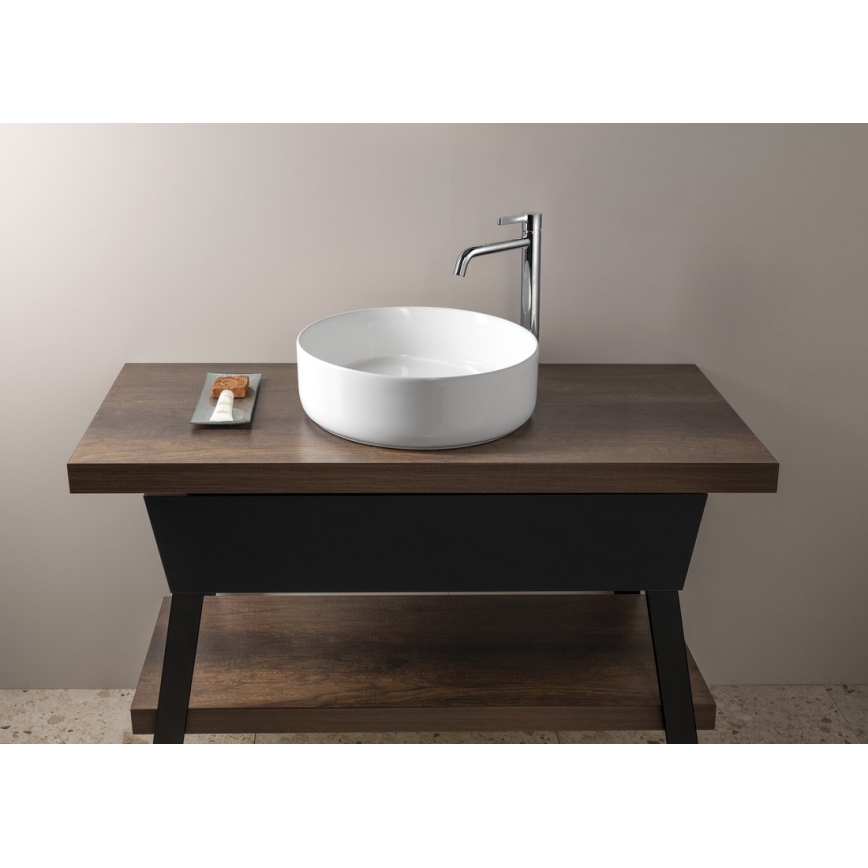 Sapho - Grifo de lavabo ICONIC 30,9 cm cromo brillante