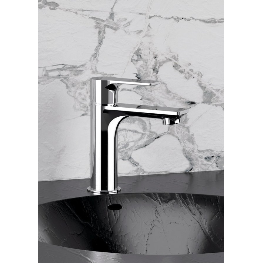 Sapho - Grifo de lavabo PAX 16,5 cm cromo brillante