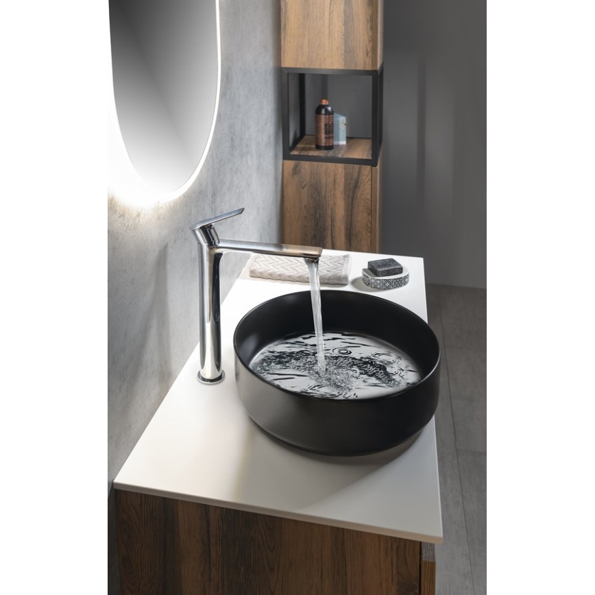 Sapho - Grifo de lavabo PAX 31,5 cm cromo brillante