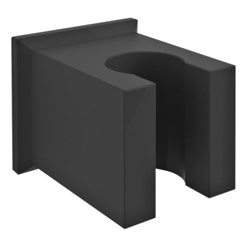 Sapho - Soporte fijo angular para ducha/mate negro