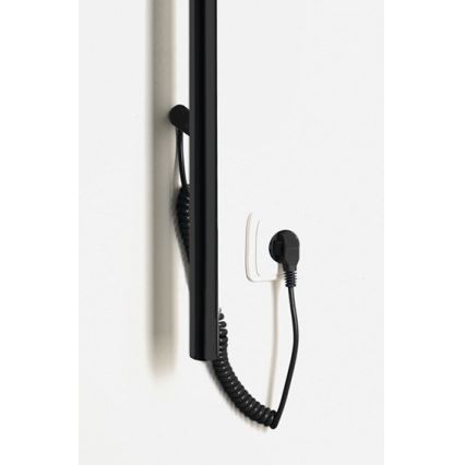 Sapho - Toallero eléctrico PASADOR 30W/230V 150 cm mate negro