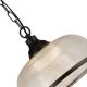 Searchlight - Lámpara colgante con cadena HIGHWORTH 1xE27/60W/230V negro