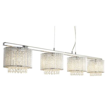 Searchlight - Lámpara colgante ELISE 4xG9/33W/230V