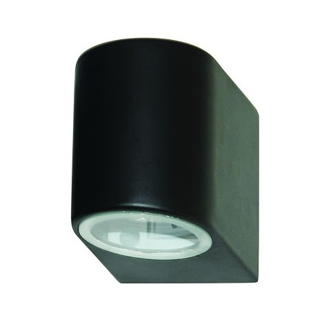 Searchlight - Aplique LED para exterior LEDO 1xGU10/3W/230V IP44 negro