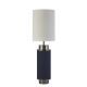 Searchlight - Lámpara de mesa FLASK 1xE27/60W/230V azul