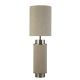 Searchlight - Lámpara de mesa FLASK 1xE27/60W/230V beige
