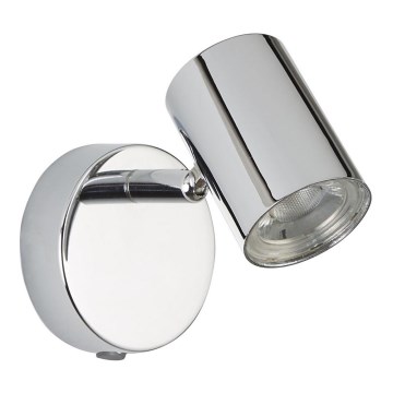 Searchlight - Foco LED de pared ROLLO 1xLED/4W/230V cromo brillante